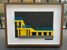 Load image into Gallery viewer, Blockrock, framed